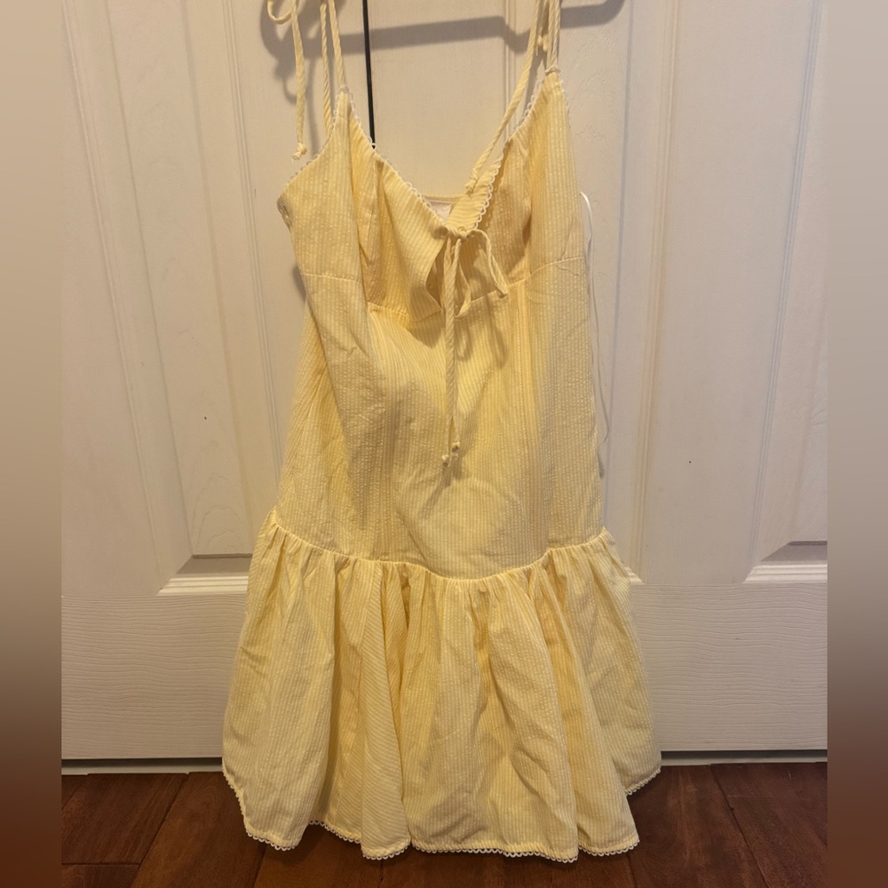 NWT yellow island gypsy dress